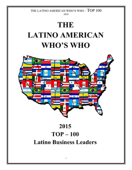 The Latino American Who's