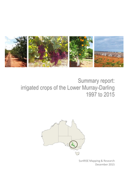 2012 Mallee Horticulture Crop Report