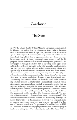 Conclusion the Stars