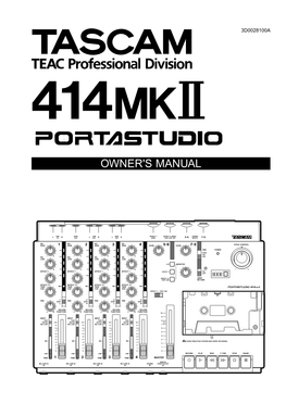 Tascam 414 Mkii