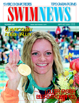 SEPT-OCT 2000 $ 4.95 CAN OLYMPICOLYMPIC QUEENQUEEN INGEINGE Dede BRUIJNBRUIJN