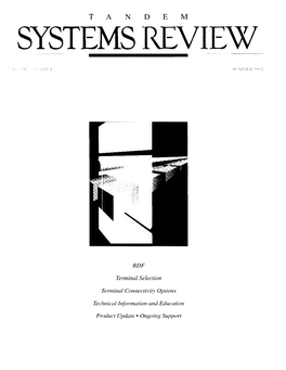 Tandemsystemsreview V8N2 Summer92