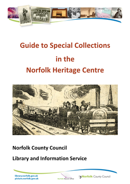 Guide to NHC Special Collections 2019 (Pdf
