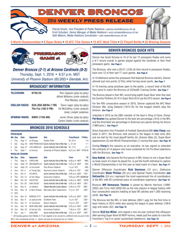Game/Team Notes
