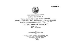 Total Population and Population of Scheduled Castes and Scheduled