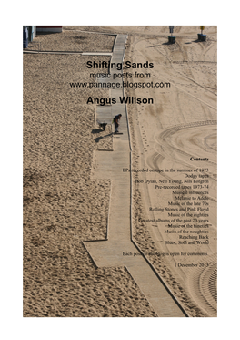 Shifting Sands Angus Willson