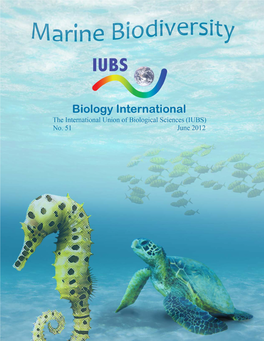 BIOLOGY INTERNATIONAL the Official Journal of the International Union of Biological Sciences