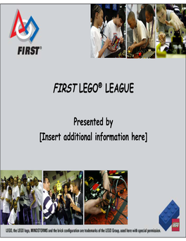 First Lego® League