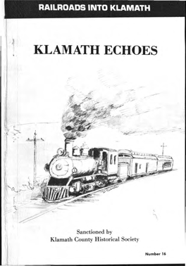 Railroads Into Klamath
