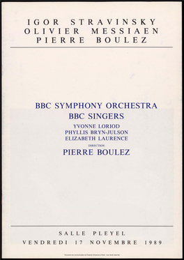 Pierre Boulez