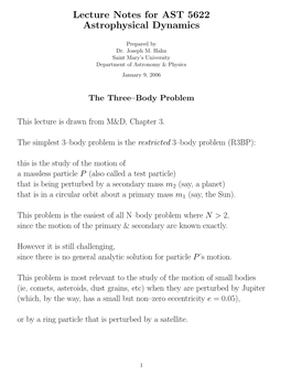 3-Body Problem
