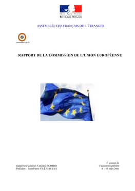 Rapport UE 080306