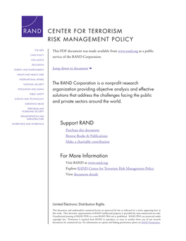 The Victims of Terrorism an Assessment of Their Influence and Growing Role in Policy, Legislation, and the Private Sector