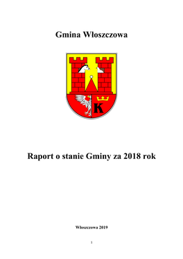 Gmina Włoszczowa Raport O Stanie Gminy Za 2018