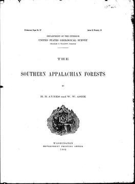 Southern Appalachian Forests