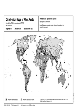 Distribution Maps of Plant Pests