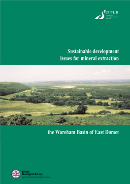 Sustainable Development Issues for Mineral Extraction