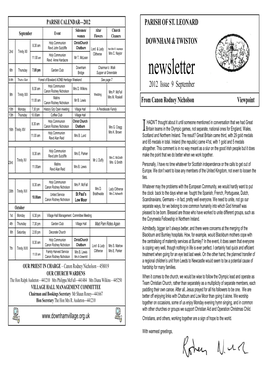 9. Newsletter September 2012