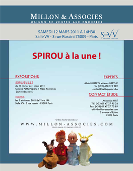 SPIROU À La Une !