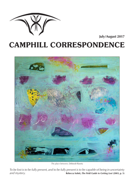 Camphill Correspondence July/August 2017Click to Download