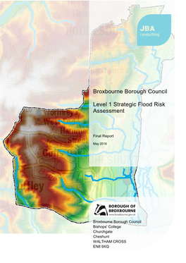 Level 1 Strategic Flood Risk Assessment