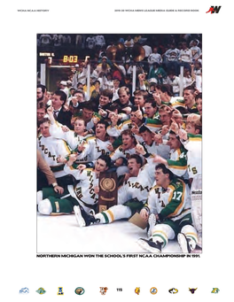 Section 5- 2019-20 WCHA NCAA History.Indd