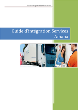 Guide D'intégration Services Amana