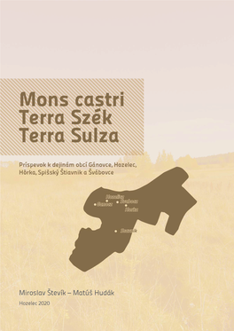 Mons Castri, Terra Szék, Terra Sulza, Jak Brzmi Tytuł Publikacji