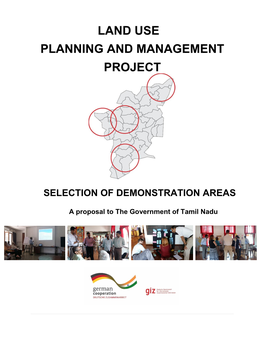 Land Use Planning and Management Project (ILUPM) Indo-German Environment Partnership for Urban and Industrial Development