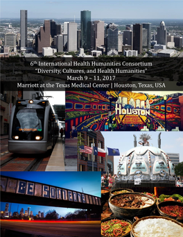 6Th International Health Humanities Consortium “Diversity, Cultures