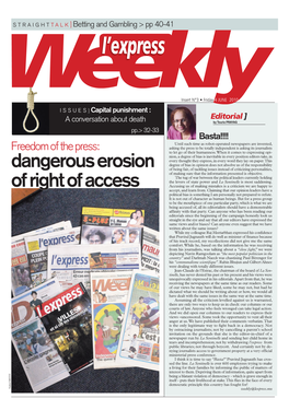 L'express Weekly 4 June