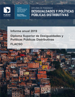 Informe Anual 2019 Diploma Superior De Desigualdades Y Políticas Públicas Distributivas FLACSO