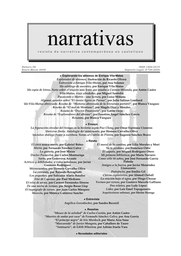 Narrativas Revista De Narrativa Contemporánea En Castellano