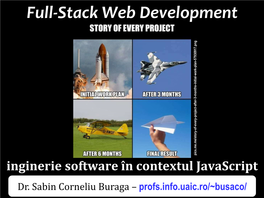 Ingineria Dezvoltării Aplicaţiilor Javascript