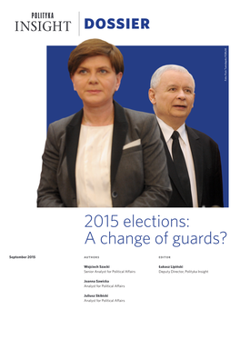 2015 Elections: a Change of Guards?