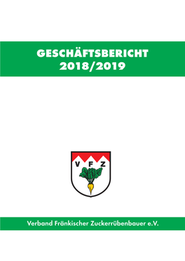 Geschäftsbericht 2018/2019