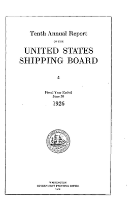 Annual Report for Fiscal Year 1926