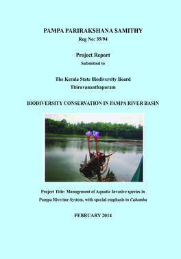 Management of Aquatic Invasive Species in Pampa Riverine System, with Special Emphasis to Cabomba