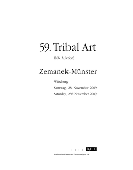 59. Tribal Art (166