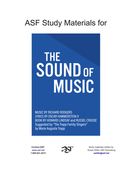 THE-SOUND-OF-MUSIC-STUDY-GUIDE.Pdf