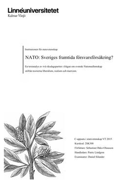 NATO: Sveriges Framtida Försvarsförsäkring?