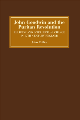 John Goodwin and the Puritan Revolution