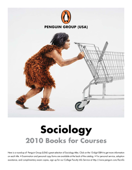 Sociology 2010 Books for Courses