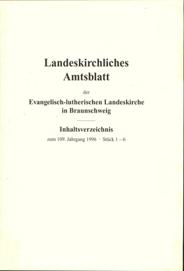 Landeskirchliches Amtsblatt