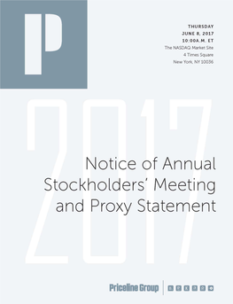 2017 Proxy Statement and Annual Report