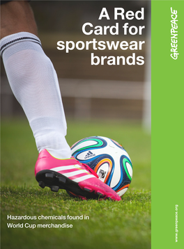 Football World Cup Merchandise by Adidas, Puma and Nike