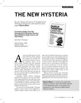 The New Hysteria