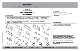 Gm 1982-2005 99-4644