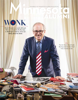 Norm Ornstein Is a Wonk with Soul. He's on a Mission to Fix the Mess in Washington (And No, We're Not Talking About His Desk)