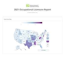 Download the Current 2021 Occupational Licensure Report